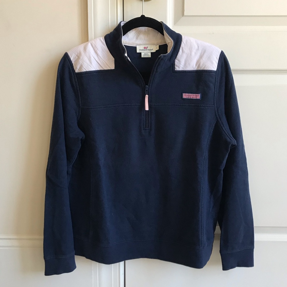 Vineyard Vines Pullover Quarter-Zip Shep Shirt